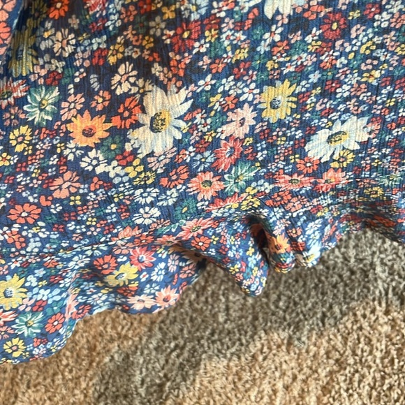 O'Neill Blue Floral Sundress Size Medium - Picture 5 of 5